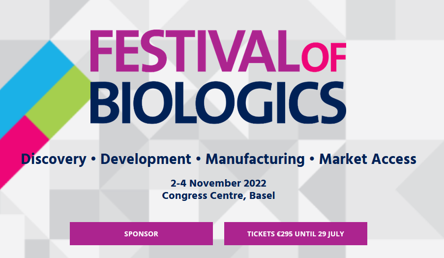 Meet us at the Festival of Biologics Basel! Swiss Biotech Center