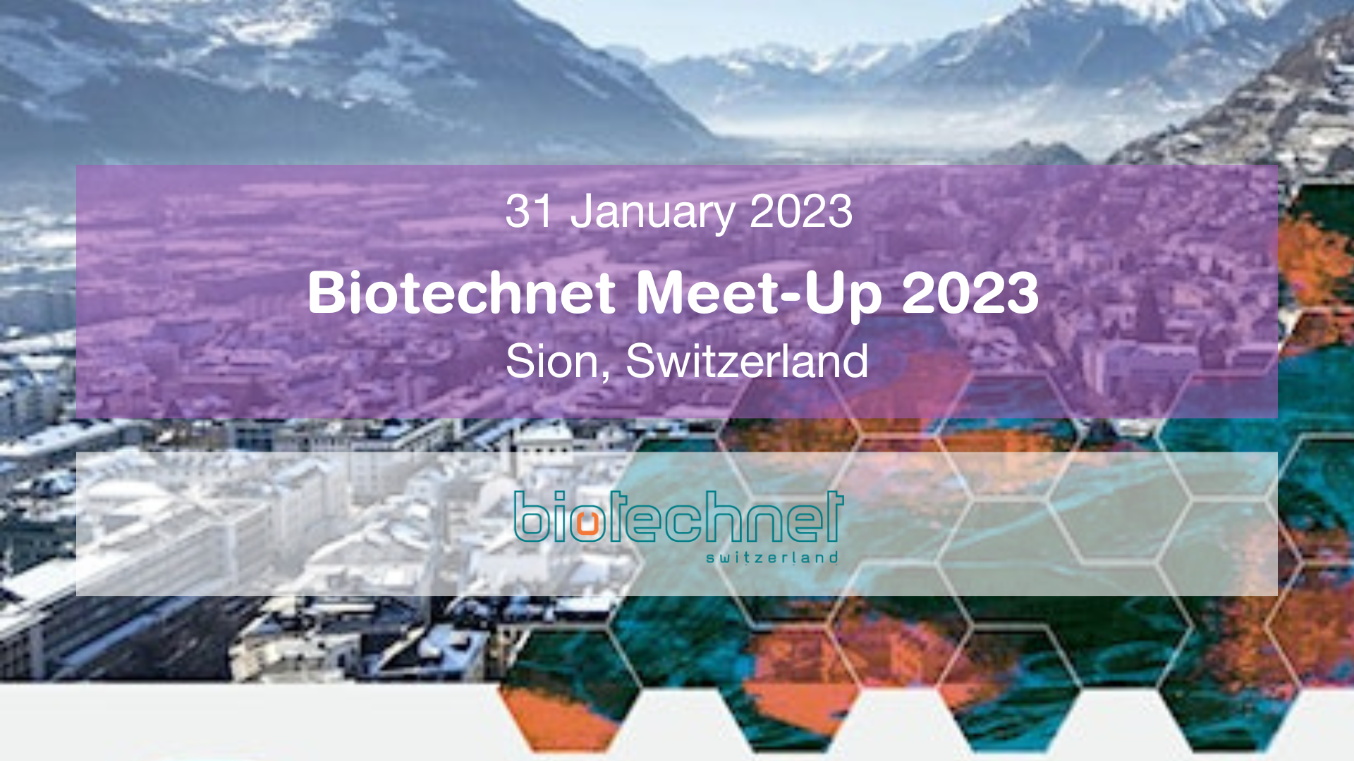 Rencontrez-nous @Biotechnet Meet-Up 2023, à Sion !