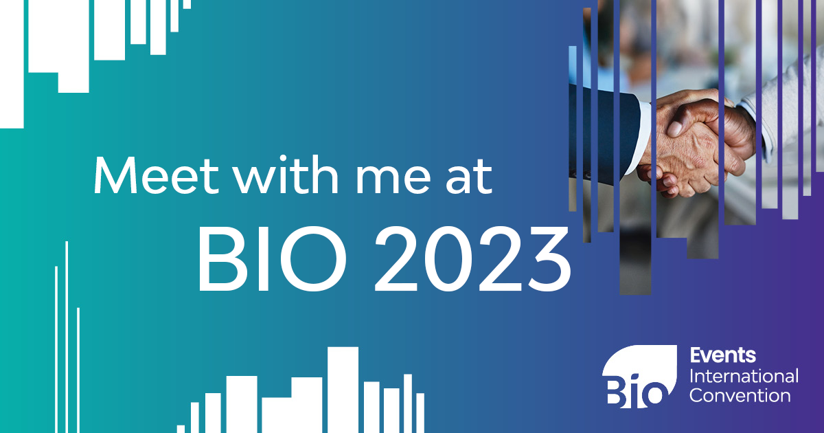 Let’s connect @ BIO US 2023 !