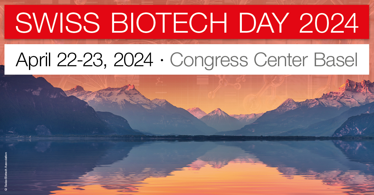 RDV at the Swiss Biotech Days 2024 !